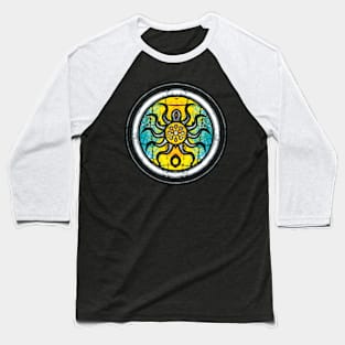 Mandala Baseball T-Shirt